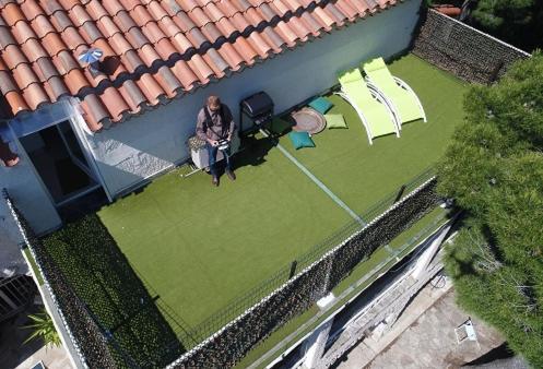 T3 avec grande terrasse et jardin sur les hauteurs de Martigues Extérieur photo